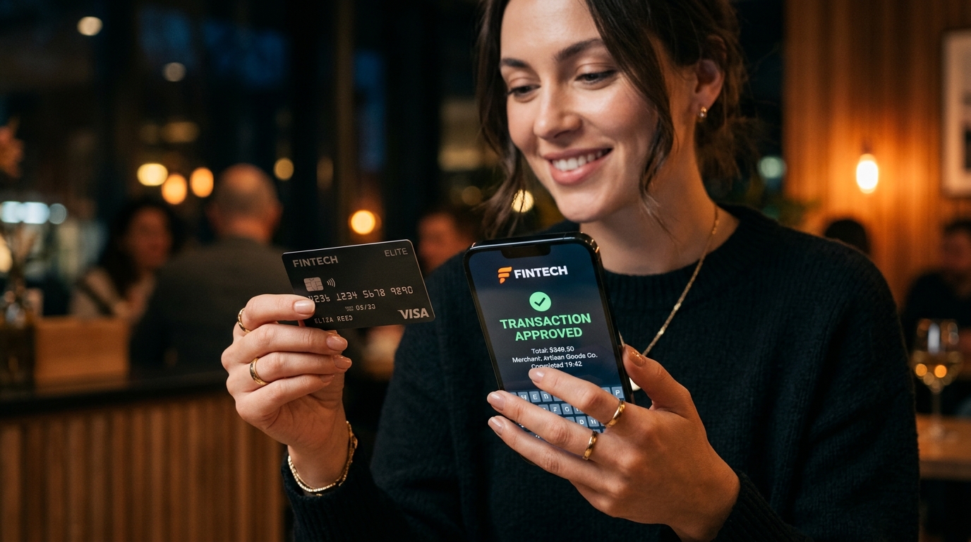 Cliente pagando con tarjeta en PayPhone Core